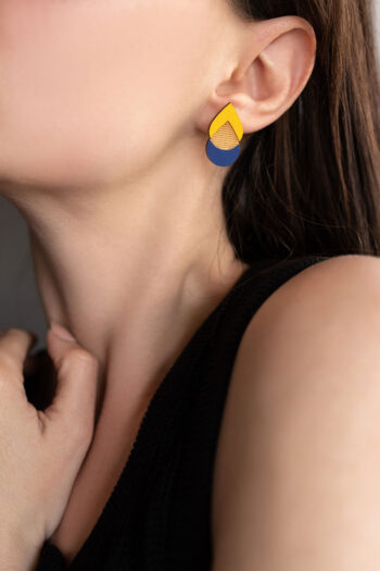 BuhoCrafts Drop in Drop Pin Earrings 2