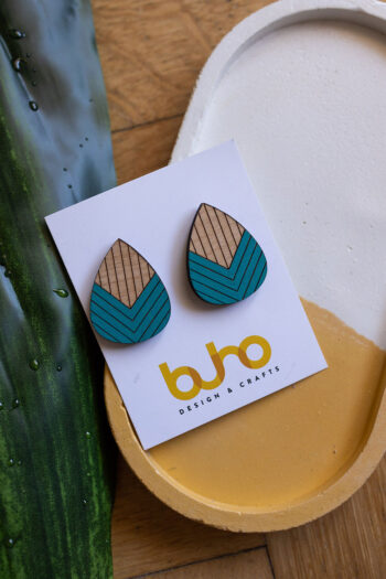 BuhoCrafts Drops Stud Earrings 2