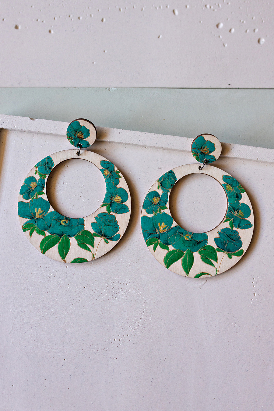 buho_floral-turquoise_long_earrings