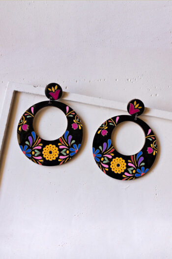 Long mexican earrings