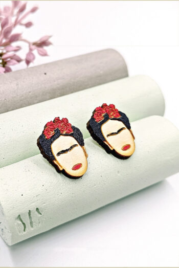 Kαρφωτά σκουλαρίκια Frida