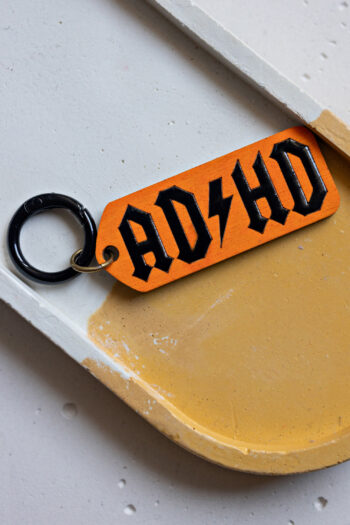 Ξύλινο μπρελόκ - ADHD