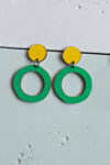 new-pop-long-earrings-green